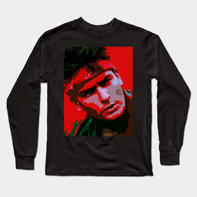 charlie sheen Long Sleeve T-Shirt by oryan80